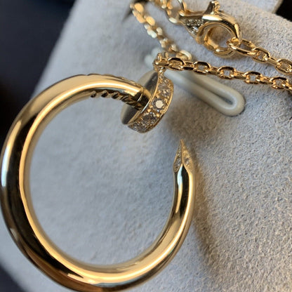 [Rosla]JUSTE NECKLACE PINK GOLD