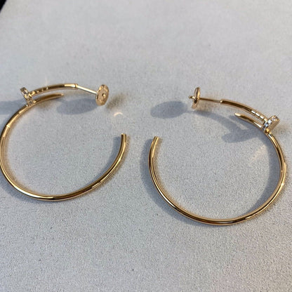 [Rosla]JUSTE EARRINGS GOLD DIAMONDS 1.8MM