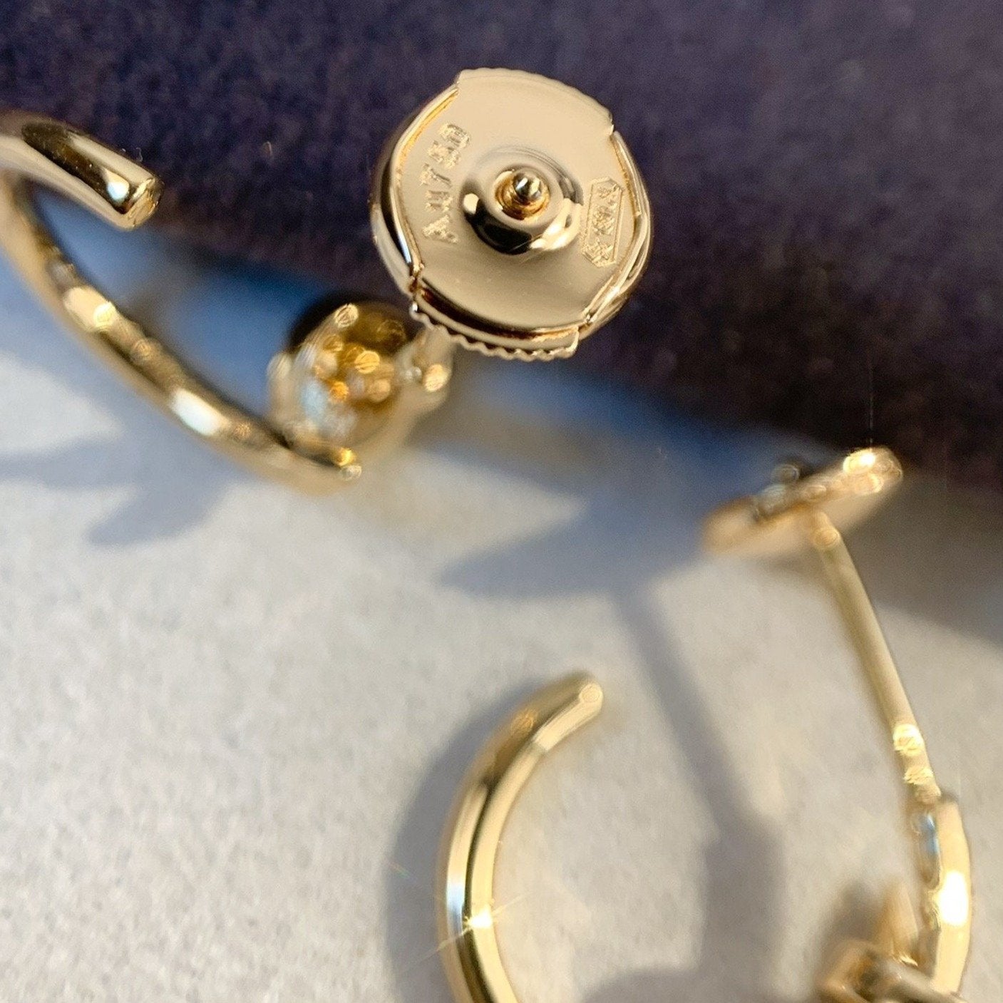 [Rosla]JUSTE EARRINGS PINK GOLD