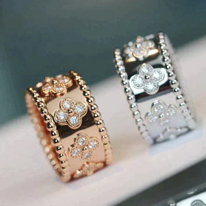 [Rosla]CLOVER KALEIDOSCOPE RING 10MM