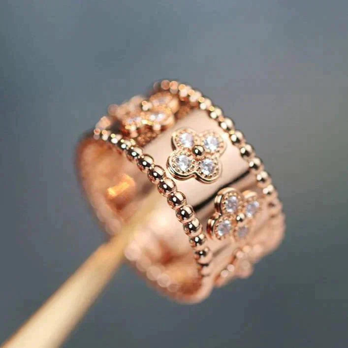 [Rosla]CLOVER KALEIDOSCOPE RING 10MM