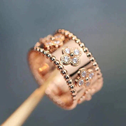 [Rosla]CLOVER KALEIDOSCOPE RING 10MM