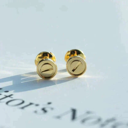 [Rosla]LOVE EARRINGS GOLD 10MM
