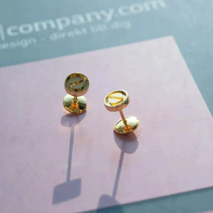 [Rosla]LOVE EARRINGS GOLD 10MM