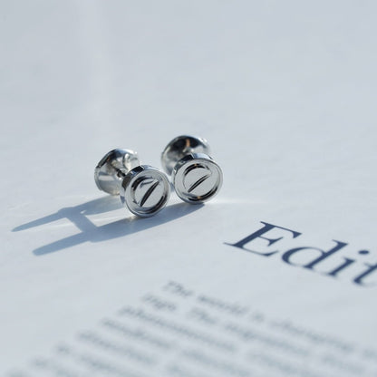[Rosla]LOVE EARRINGS SILVER 10MM