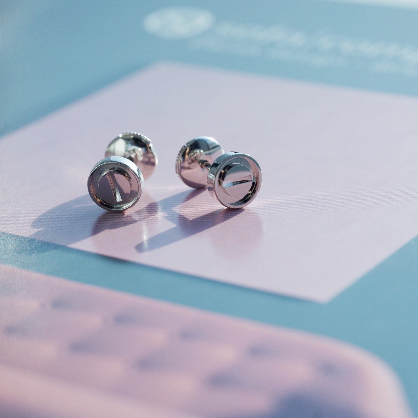 [Rosla]LOVE EARRINGS SILVER 10MM