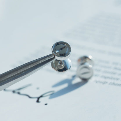 [Rosla]LOVE EARRINGS SILVER 10MM