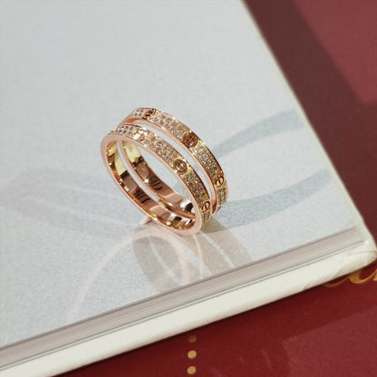 [Rosla]LOVE RING 2.65MM DIAMOND