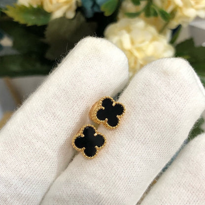 [Rosla]CLOVER MINI GOLD EARRINGS