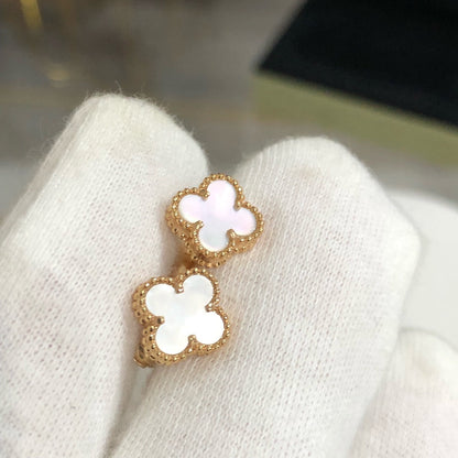 [Rosla]CLOVER MINI GOLD EARRINGS