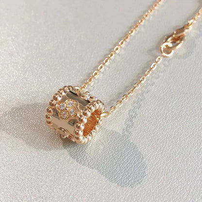 [Rosla]PERLEE PEDANT NECKLACE GOLD / ROSE GOLD