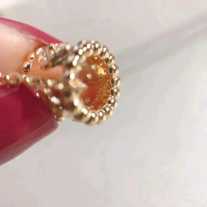 [Rosla]PERLEE PEDANT NECKLACE GOLD / ROSE GOLD