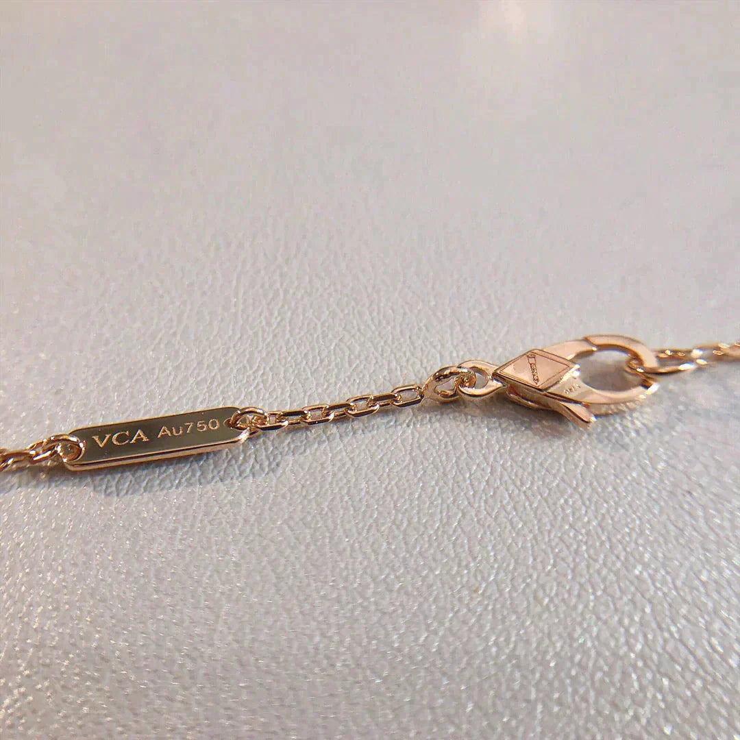 [Rosla]PERLEE PEDANT NECKLACE GOLD / ROSE GOLD