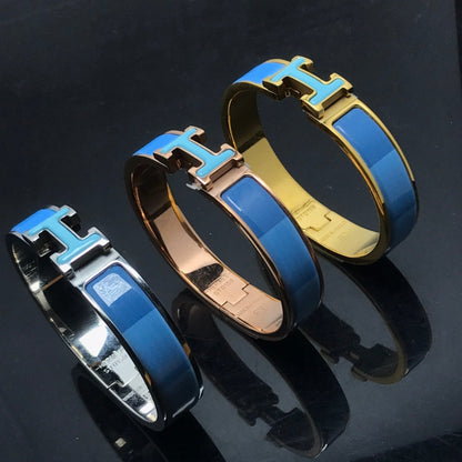 [Rosla]H BRACELET BLUE RAINBOW CERAMIC