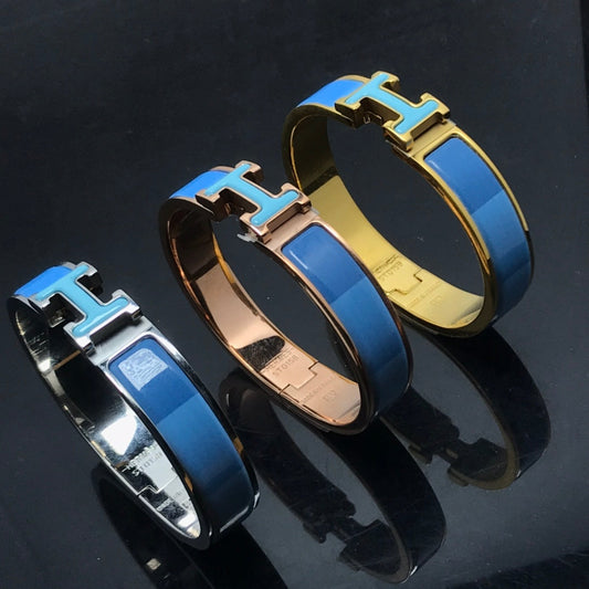 [Rosla]H BRACELET BLUE RAINBOW CERAMIC