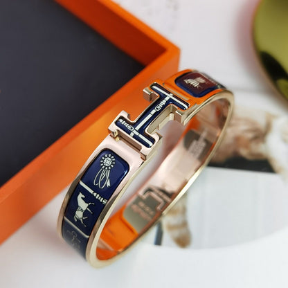 [Rosla]H COUVERTURES DARK BLUE BRACELET