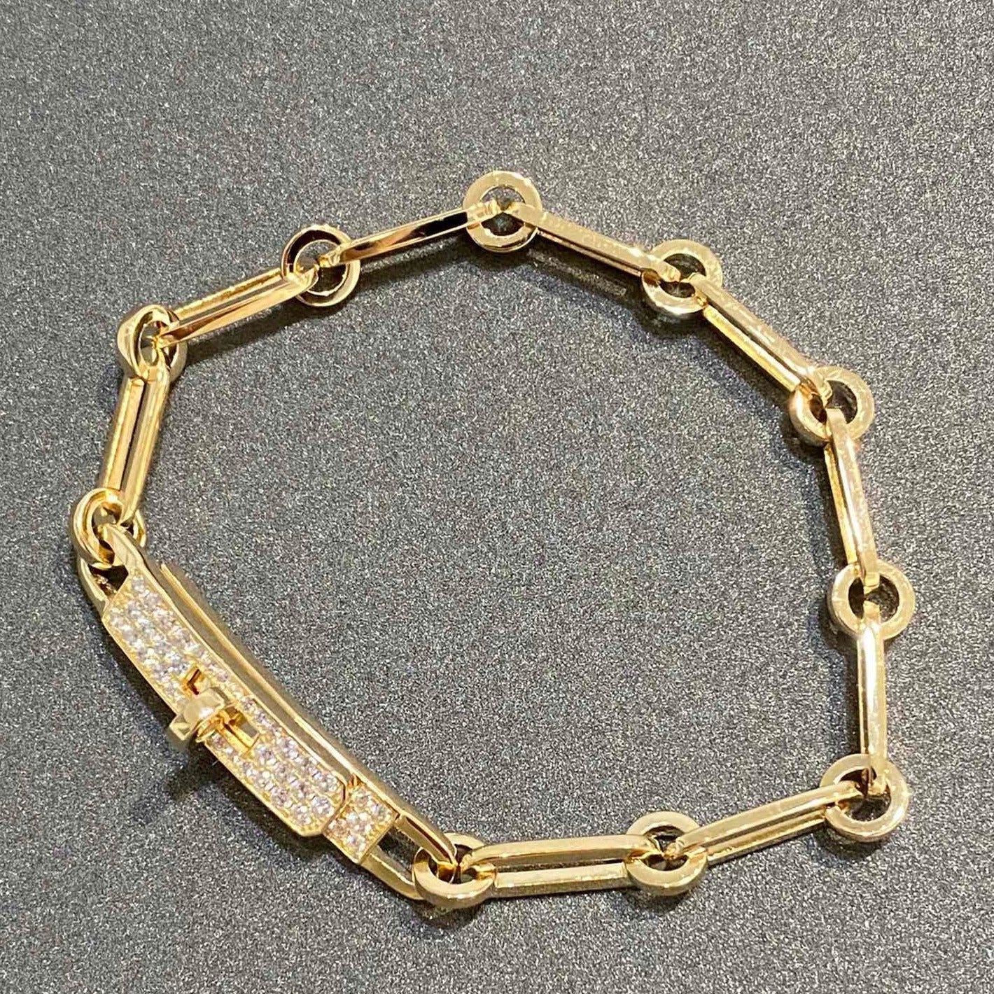 [Rosla]CHAINE BRACELET SMALL MODEL DIAMOND