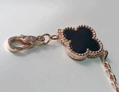 [Rosla]CLOVER 5 MOTIFS MULTICOLOR  BRACELET