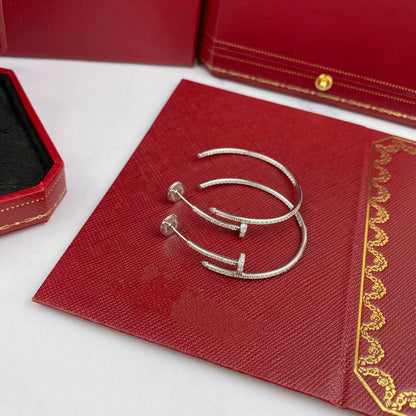 [Rosla]JUSTE EARRINGS FULL DIAMONDS 1.8MM