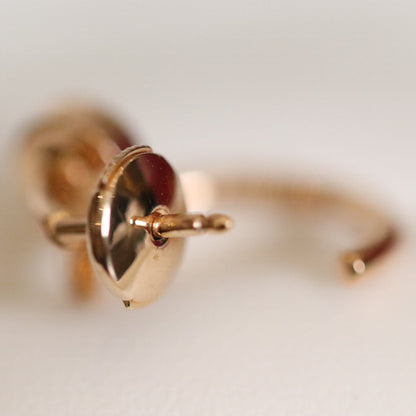 [Rosla]JUSTE EARRINGS PINK GOLD