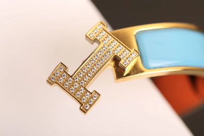 [Rosla]H CLOUD BLUE BRACELET GOLD DIAMOND