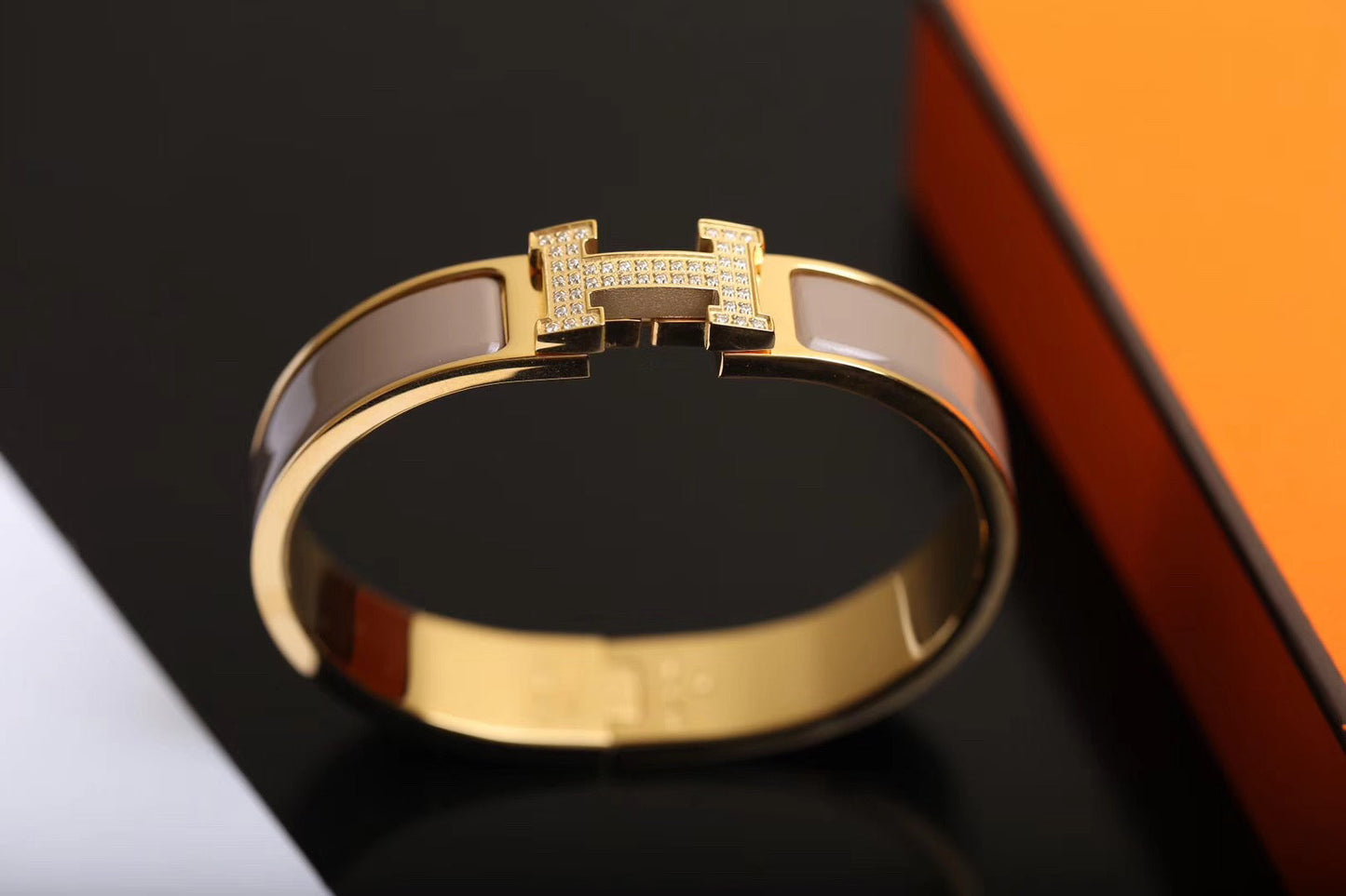 [Rosla]H BRACELET GOLD DIAMOND
