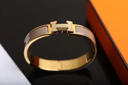 [Rosla]H BRACELET GOLD DIAMOND