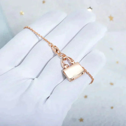 [Rosla]AMULETTE PEDANT ROSE GOLD NECKLACE