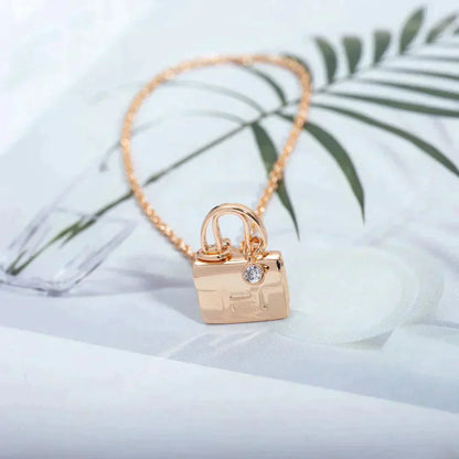 [Rosla]AMULETTE PEDANT ROSE GOLD NECKLACE