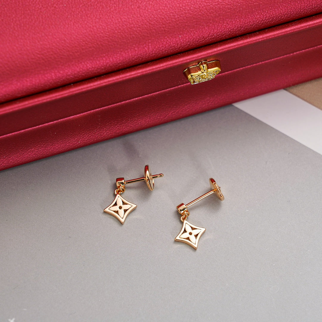 [Rosla]STAR EARRINGS GOLD