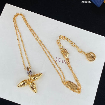 [Rosla]LOUISETTE PEDANT GOLD NECKLACE