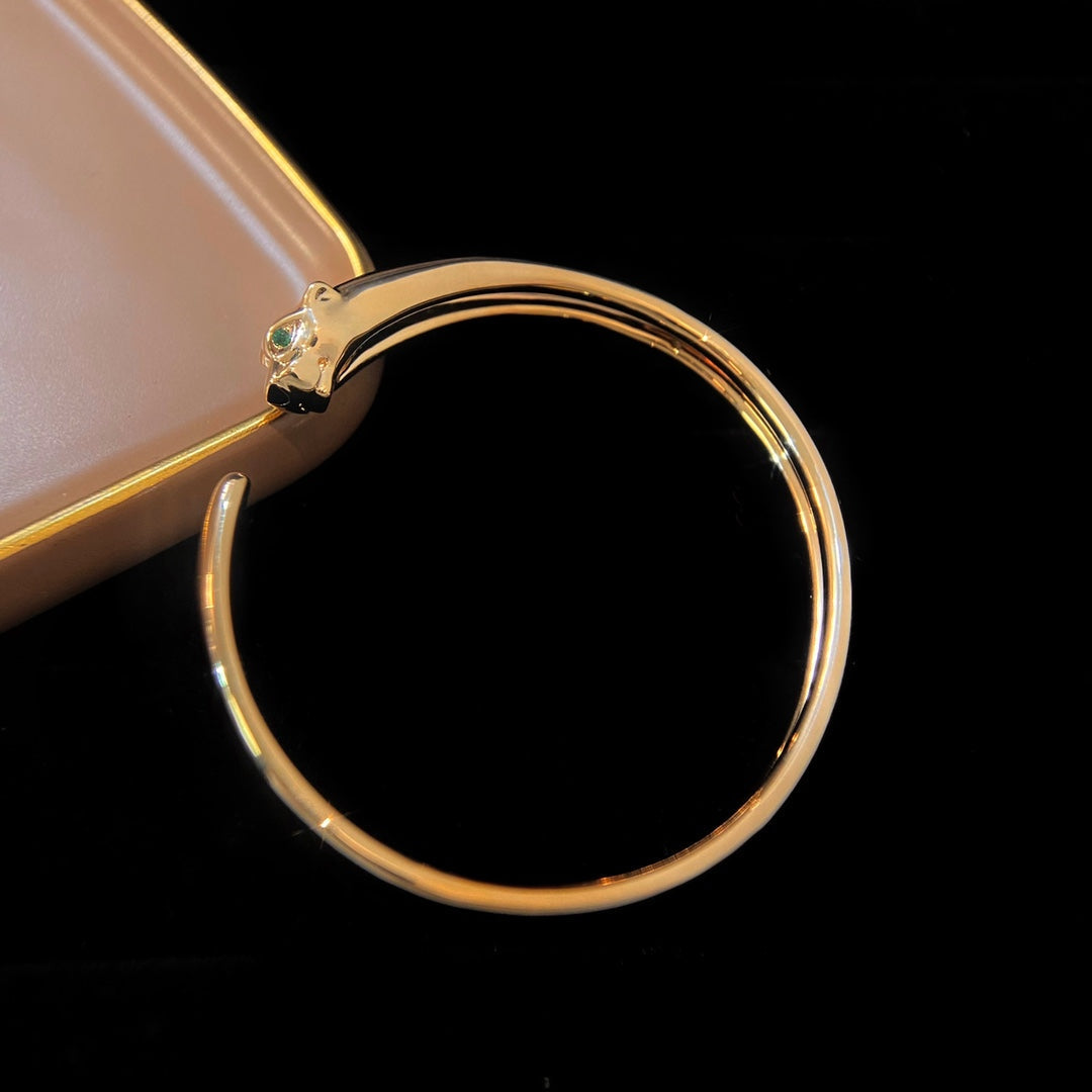 [Rosla]PANTHERE GOLD OPEN BRACELET