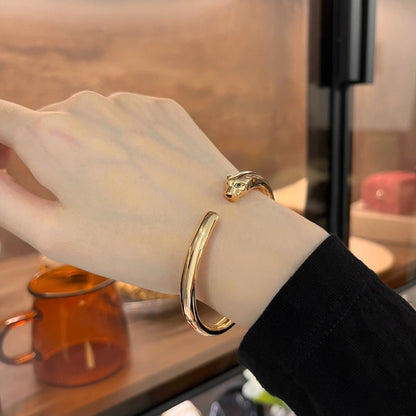 [Rosla]PANTHERE GOLD OPEN BRACELET