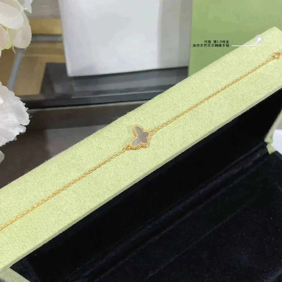 [Rosla]BUTTERFLY DARK MOP BUTTERFLY BRACELET