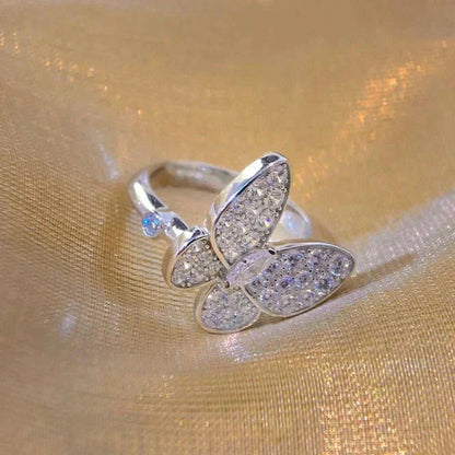 [Rosla]BUTTERFLY DIAMOND RING