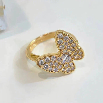 [Rosla]BUTTERFLY DIAMOND RING