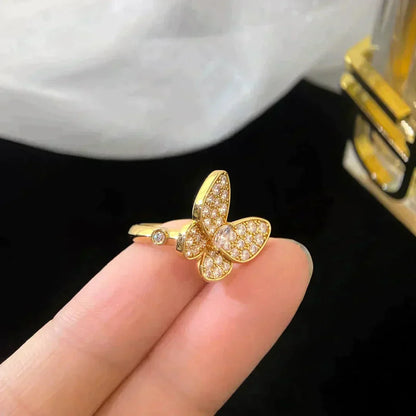 [Rosla]BUTTERFLY DIAMOND RING