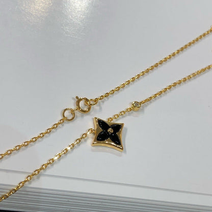 [Rosla]STAR BLACK MOP NECKLACE