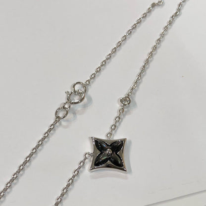 [Rosla]STAR BLACK MOP NECKLACE