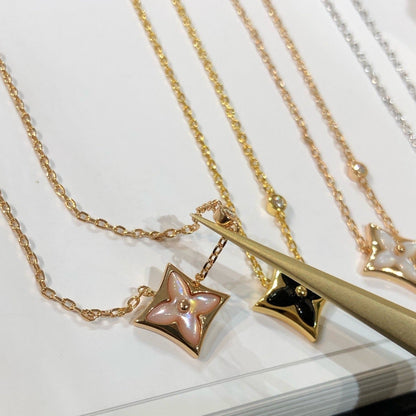 [Rosla]STAR BLACK MOP NECKLACE