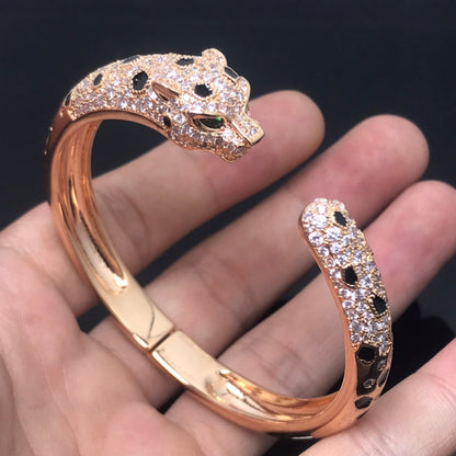 [Rosla]PANTHERE BIG BRACELET DIAMONDS