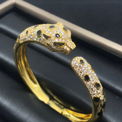 [Rosla]PANTHERE BIG BRACELET DIAMONDS