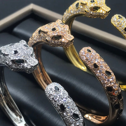 [Rosla]PANTHERE BIG BRACELET DIAMONDS