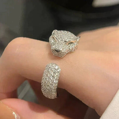 [Rosla]PANTHERE 5.5MM ALL DIAMOND RING