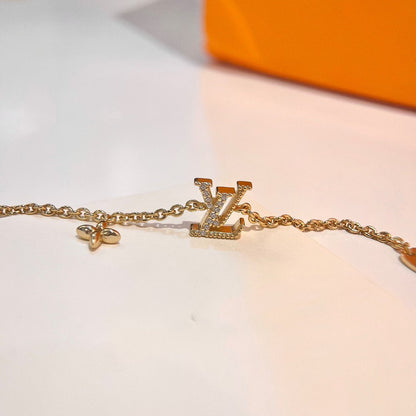 [Rosla]LOGO STAR MOTIF GOLD BRACELET