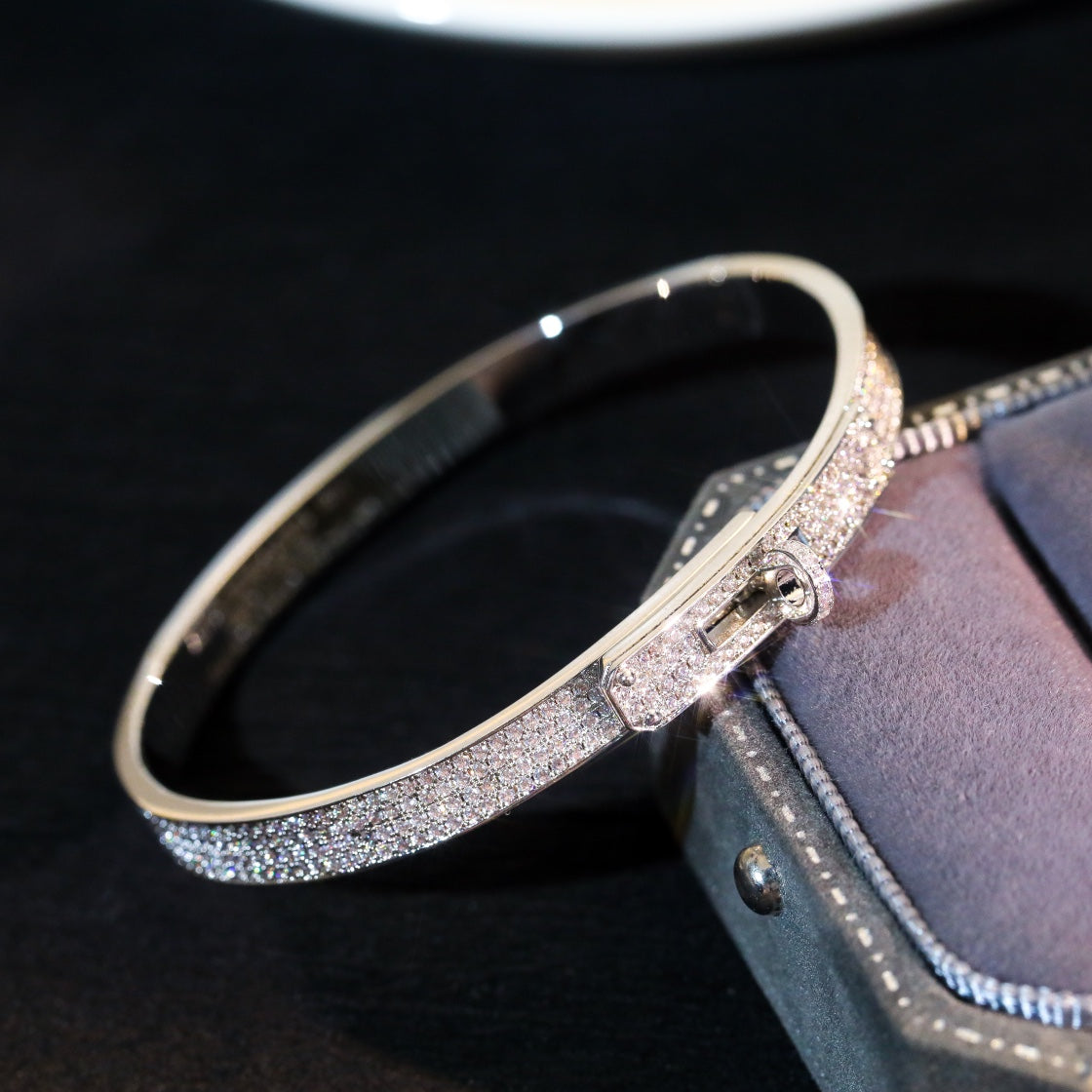 [Rosla]KELLY BRACELET DIAMOND PAVED