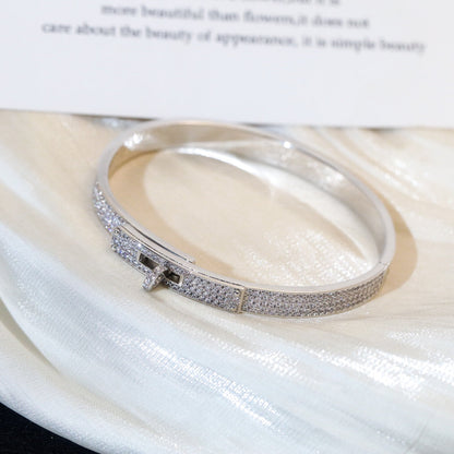 [Rosla]KELLY BRACELET DIAMOND PAVED