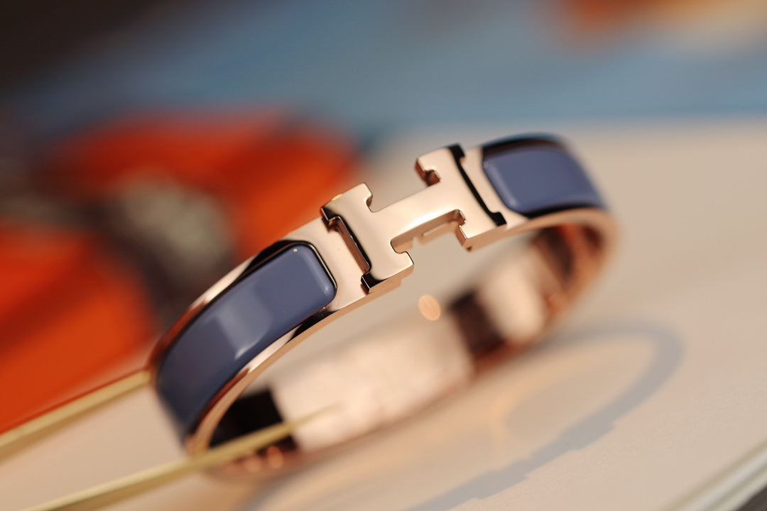 [Rosla]H BRACELET 12MM BLUE GRAY