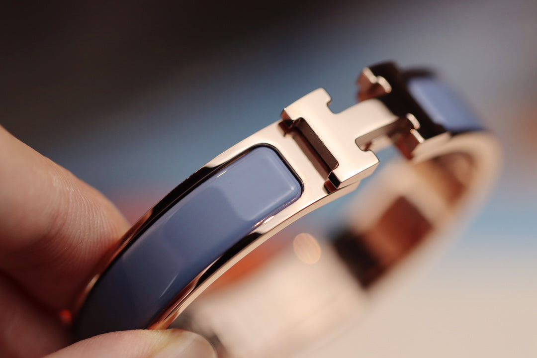 [Rosla]H BRACELET 12MM BLUE GRAY