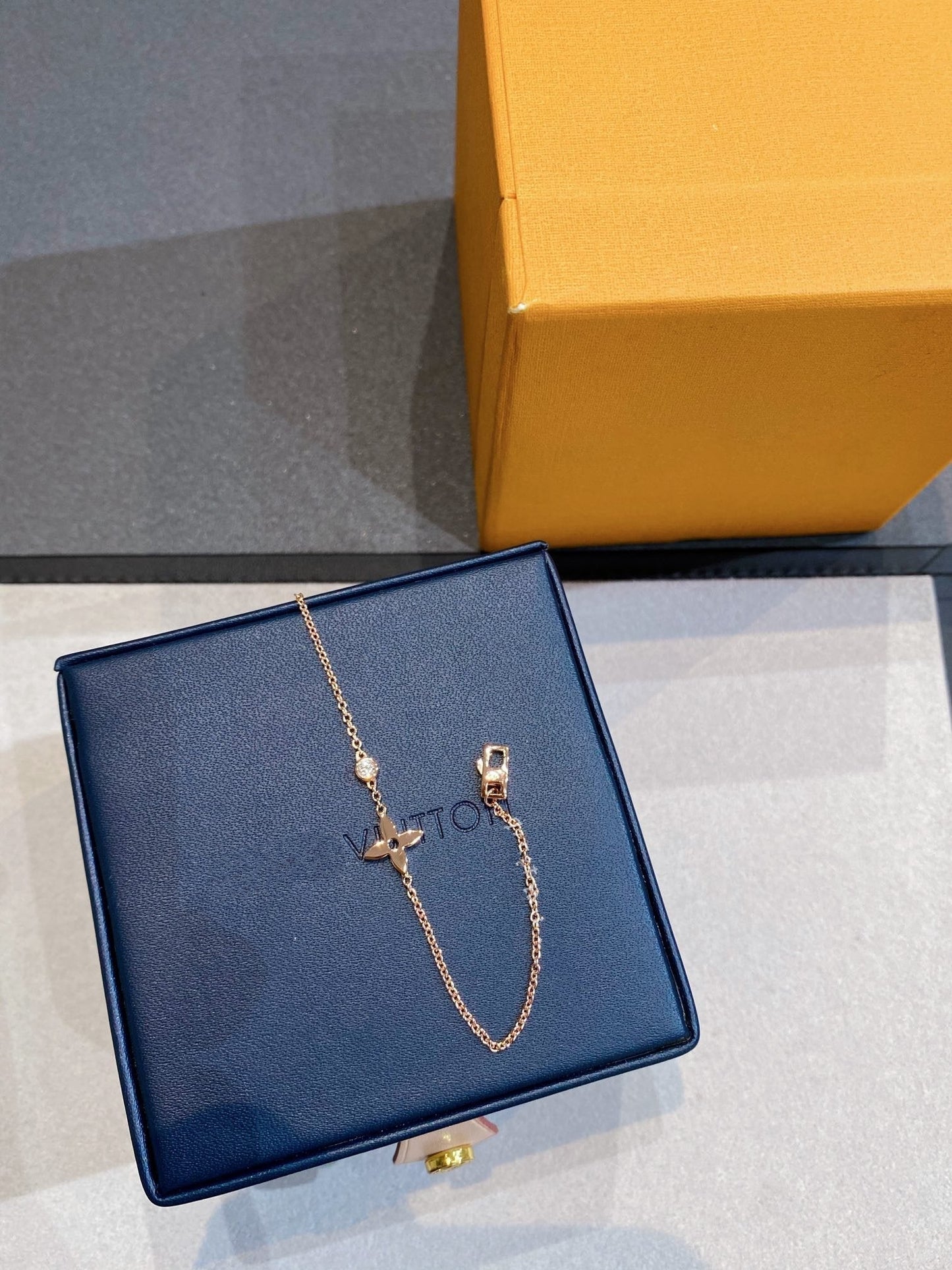 [Rosla]STAR DIAMOND PINK GOLD BRACELET